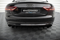 Audi S5 / A5 S-Line Coupé / Cab 8T 2007-2011 Diffuser V.1 (Ett utblås per sida) Maxton Design